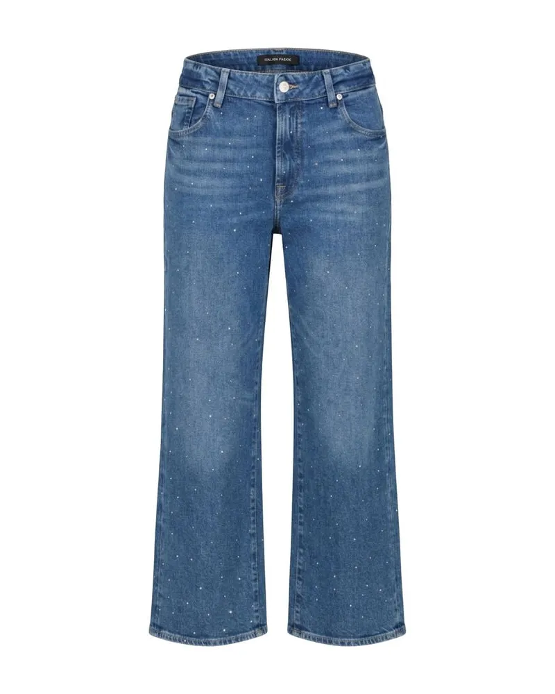 7 for all mankind Damen Jeans STOVEPIPE STRAIGHT ANKLE Blue