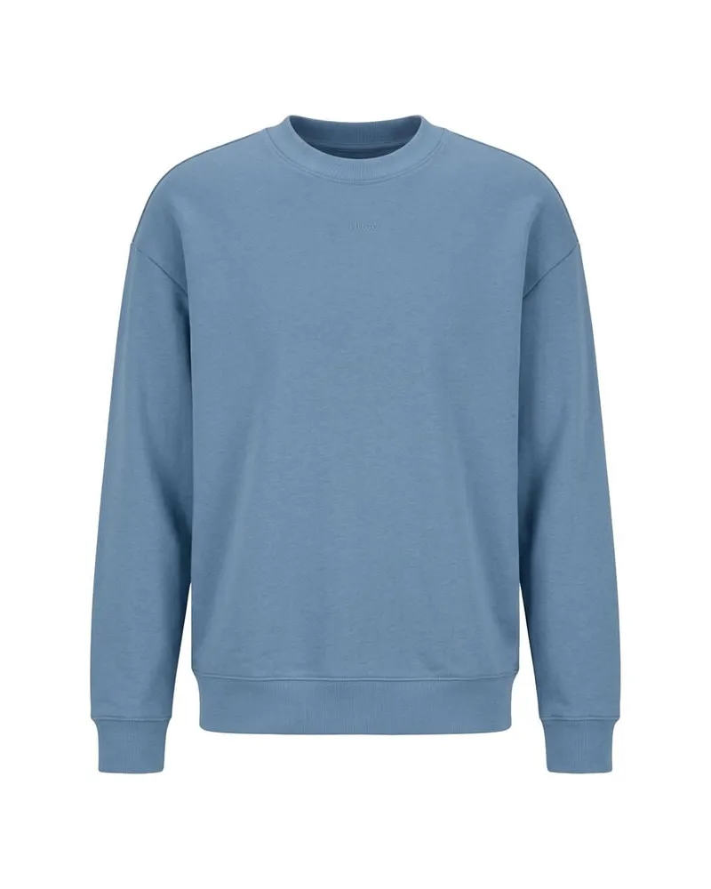 HUGO BOSS Herren Sweatshirt DAPOCREW Blau