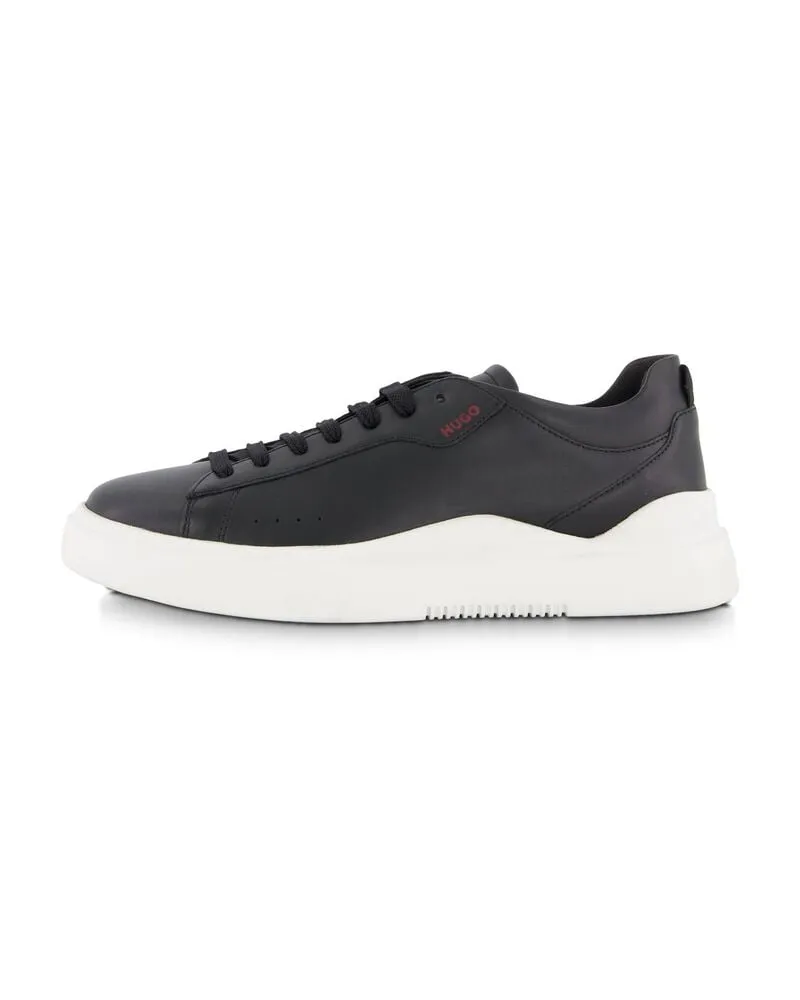 HUGO BOSS Herren Sneaker BLAKE_TENN_LT_N aus Leder Schwarz