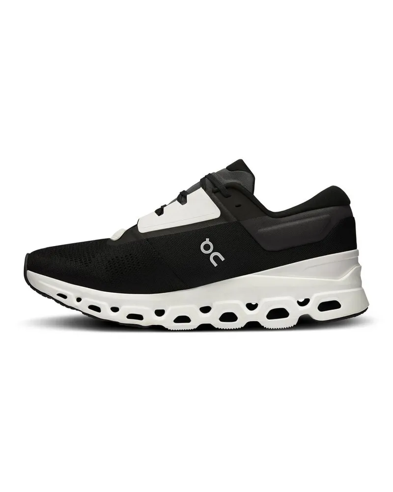 ON Herren Laufschuhe CLOUDSTRATUS 3 Schwarz