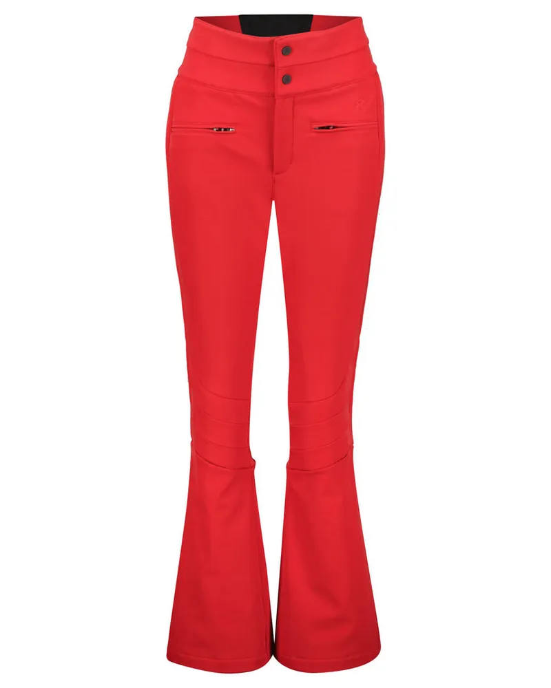 Perfect Moment Damen Skihose AURORA HIGH WAIST FLARE PANT Rot
