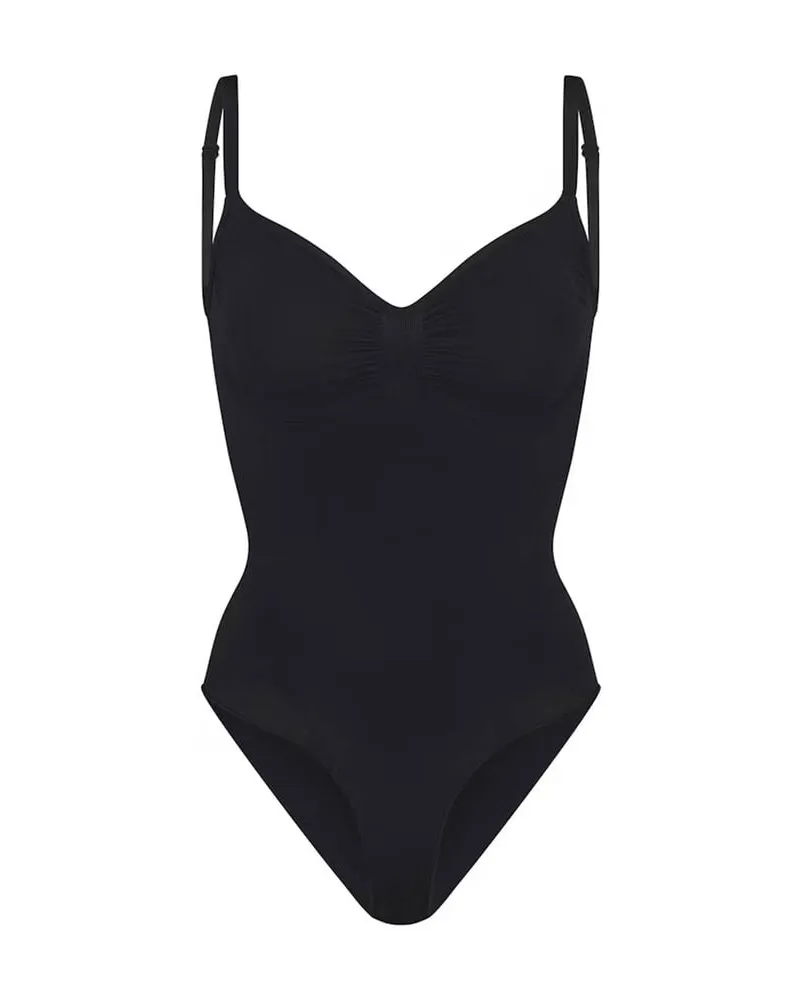 SKIMS Damen Bodysuit SEAMLESS SCULPT Schwarz
