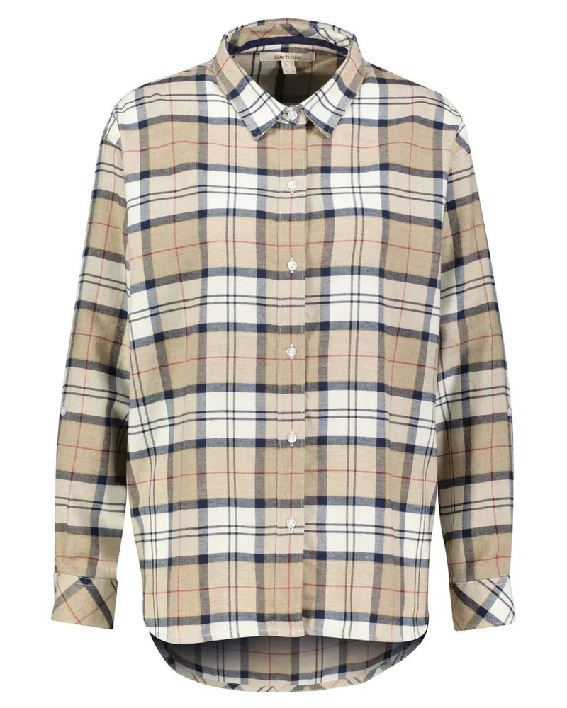 Barbour Damen Hemdbluse ELISHAW Relaxed Fit Beige