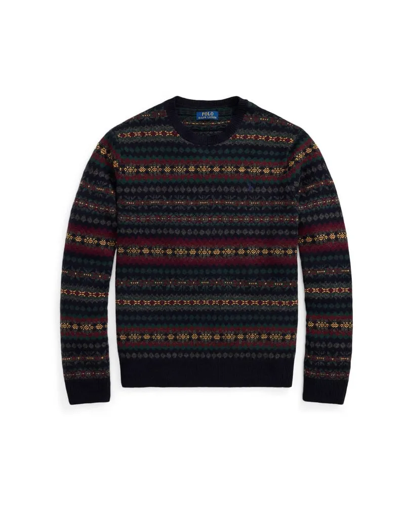 Ralph Lauren Herren Strickpullover aus Wolle Navy