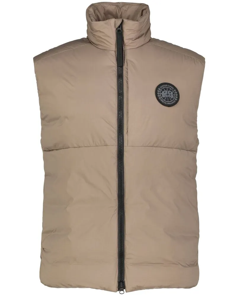 Canada Goose Herren Daunenweste LODGE VEST Taupe