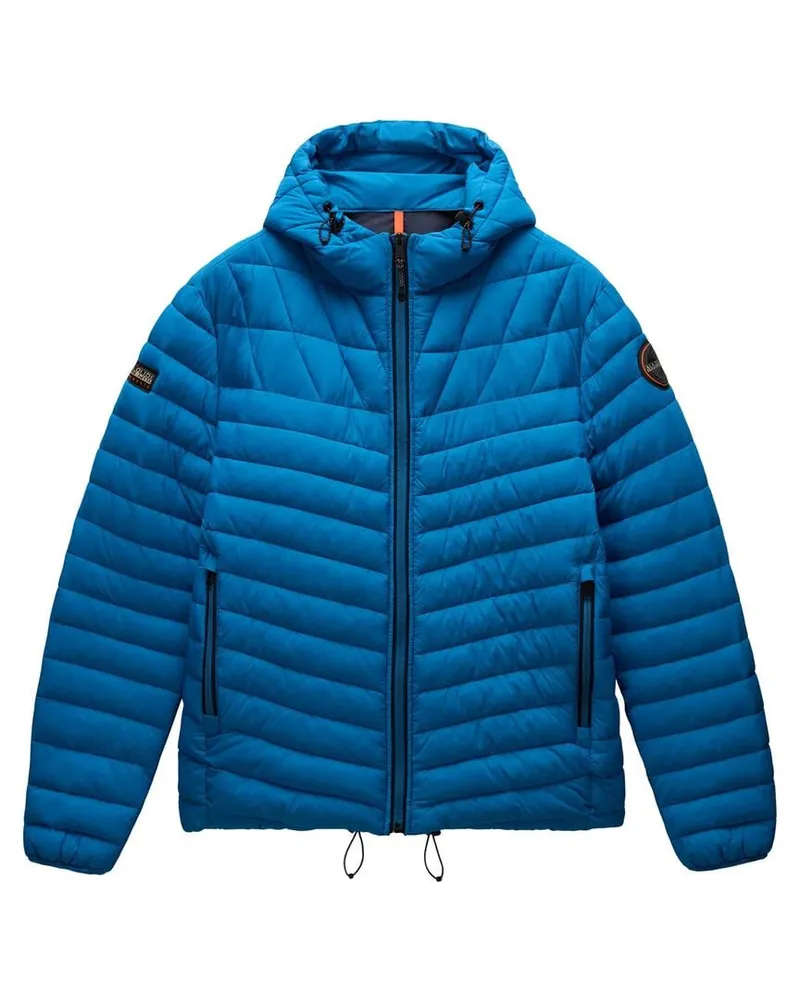 Napapijri Herren Steppjacke mit Kapuze LAPAZ Aqua