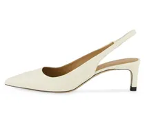Damen Slingback-Pumps aus Leder
