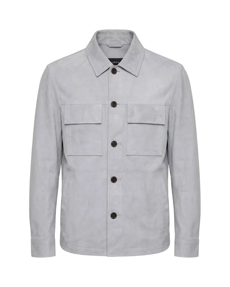 Arma Herren Lederjacke MEX Bleu