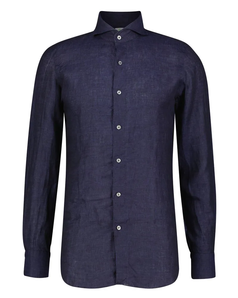 Finamore 1925 Herren Hemd Marine