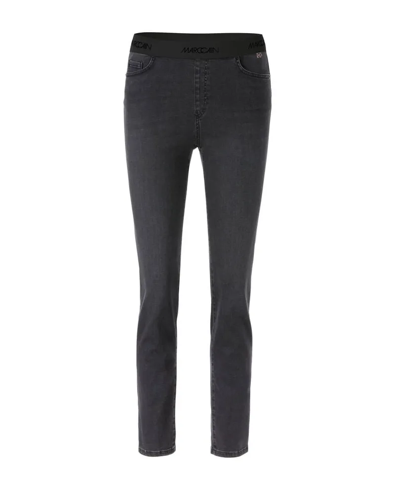 Marc Cain Damen Jeans SIENA Slim Fit Anthrazit