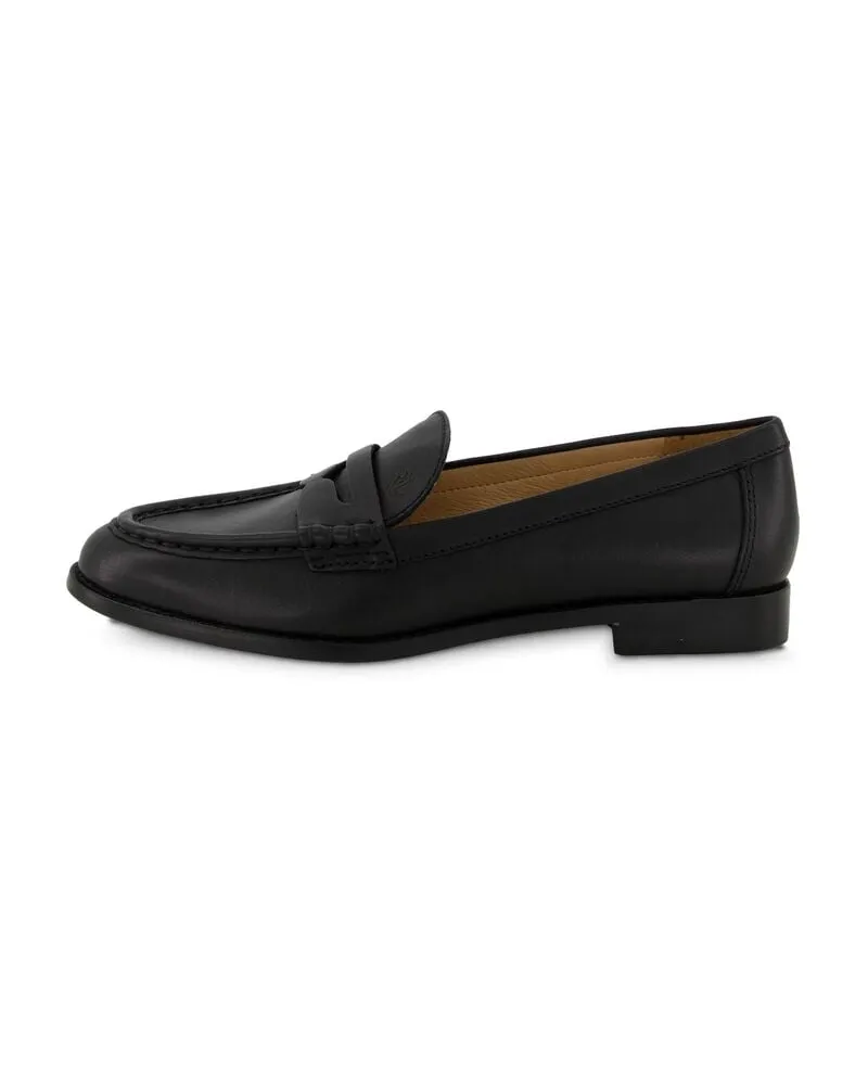 Ralph Lauren Damen Loafer Schwarz