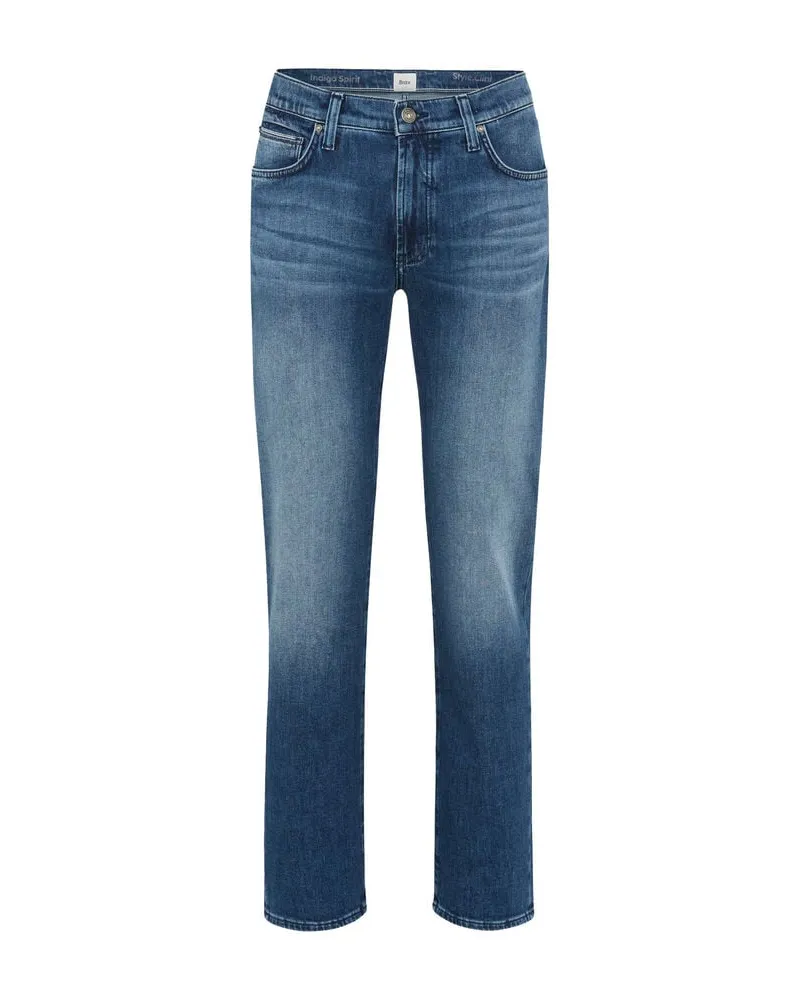 Brax Herren Jeans CLINT Relaxed Straight Fit Darkblue