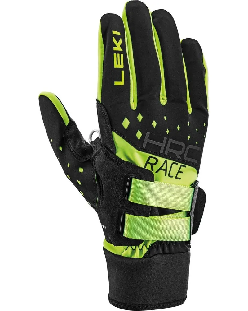 Leki Herren Langlauf-Handschuhe HRC RACE SHARK Schwarz