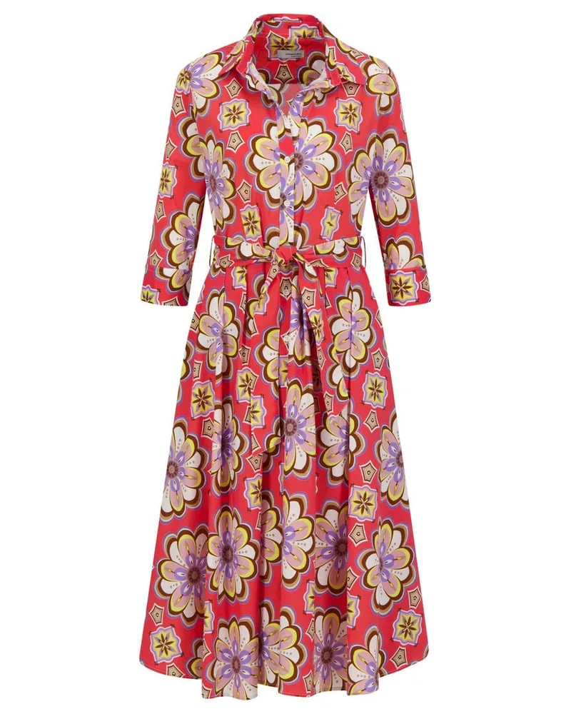 Rossana Diva Damen Hemdkleid Koralle