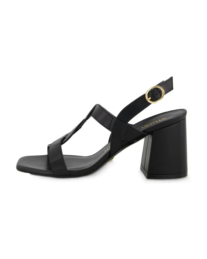 Stuart Weitzman Damen Sandalen IBIZA 75 SLINGBACK SANDAL Schwarz