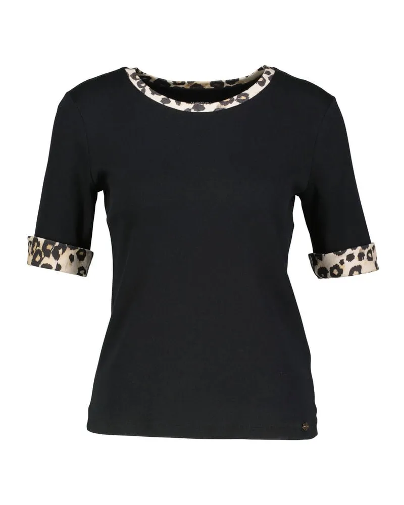 Marc Cain Damen T-Shirt Schwarz