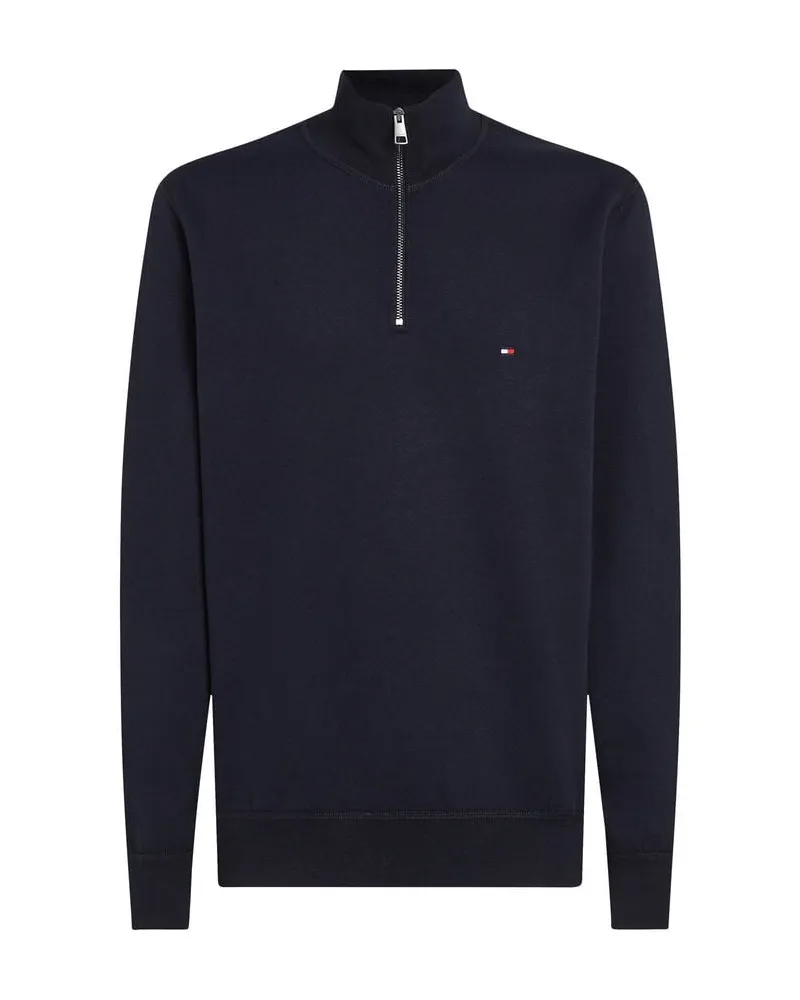 Tommy Hilfiger Herren Sweatshirt aus Fleece ESSENTIAL FLEECE Marine