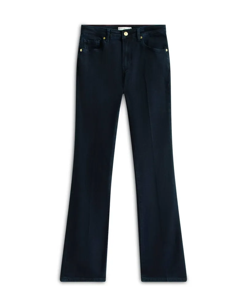 Tommy Hilfiger Damen Jeans NINA Bootcut Darkblue