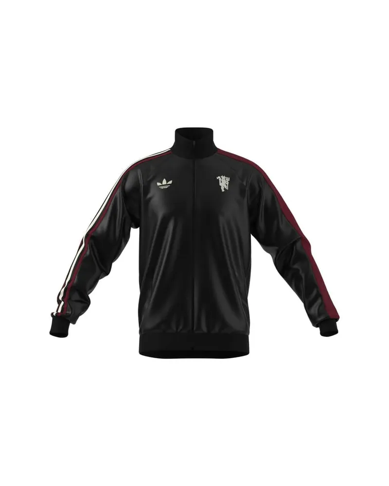 adidas Herren Fußball-Traningsjacke MUFC OG TT Schwarz