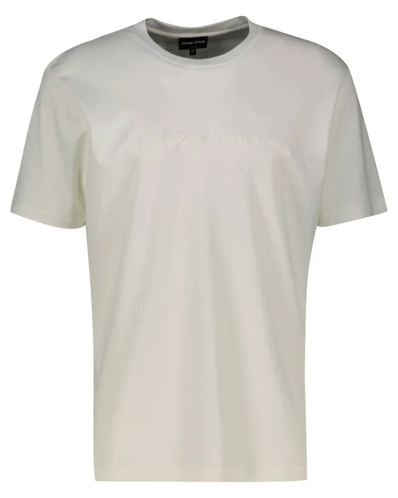 Giorgio Armani Herren T-Shirt Weiss