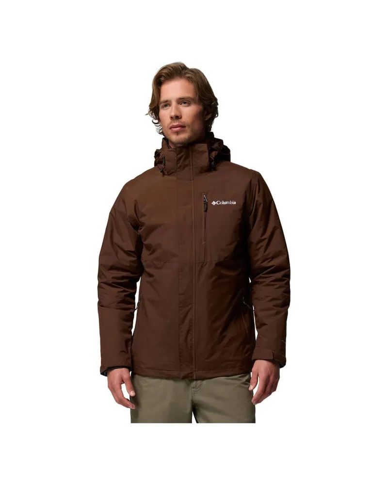 Columbia Sportswear Company Herren Funktionsjacke ELEMENT BLOCKER III INTERCHANGE Dunkelbraun