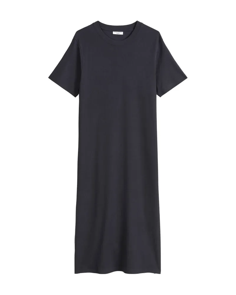 Marc O'Polo Damen Jerseykleid aus Bio-Baumwolle Relaxed Fit Marine