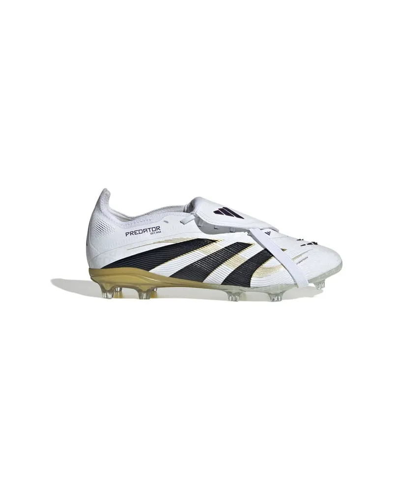 adidas Kinder Fußballschuhe Rasen PREDATOR ELITE FOLD-OVER TONGUE FG Weiß