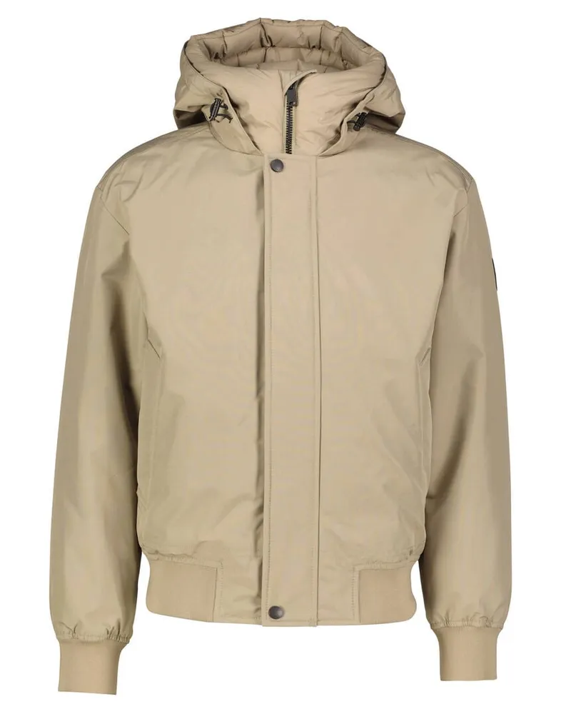 HUGO BOSS Herren Jacke OSISL mit wasserabweisendem Finish Khaki