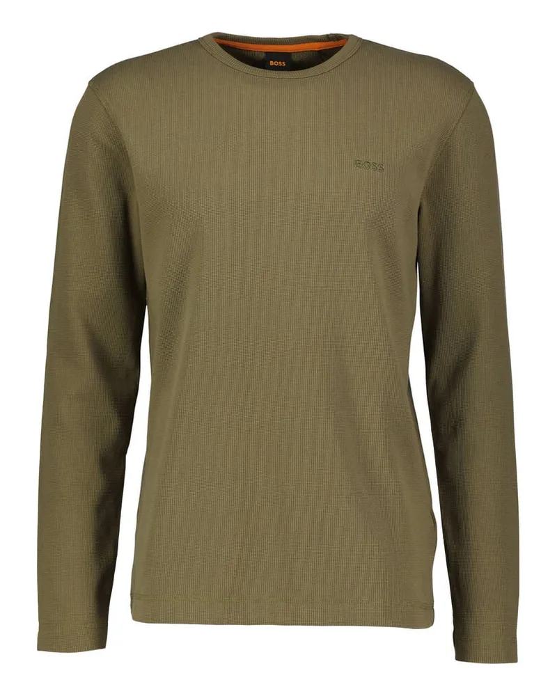 HUGO BOSS Herren Sweatshirt TEMPESTO Grün