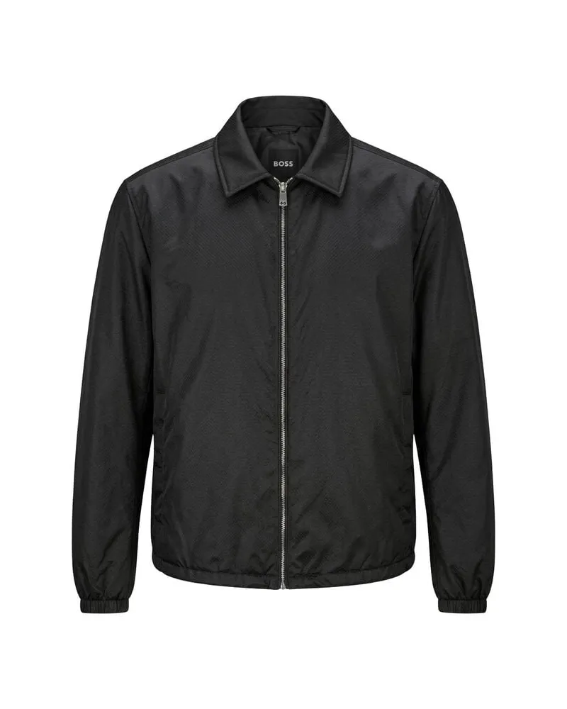 HUGO BOSS Herren Jacke H-CRESTELL Schwarz