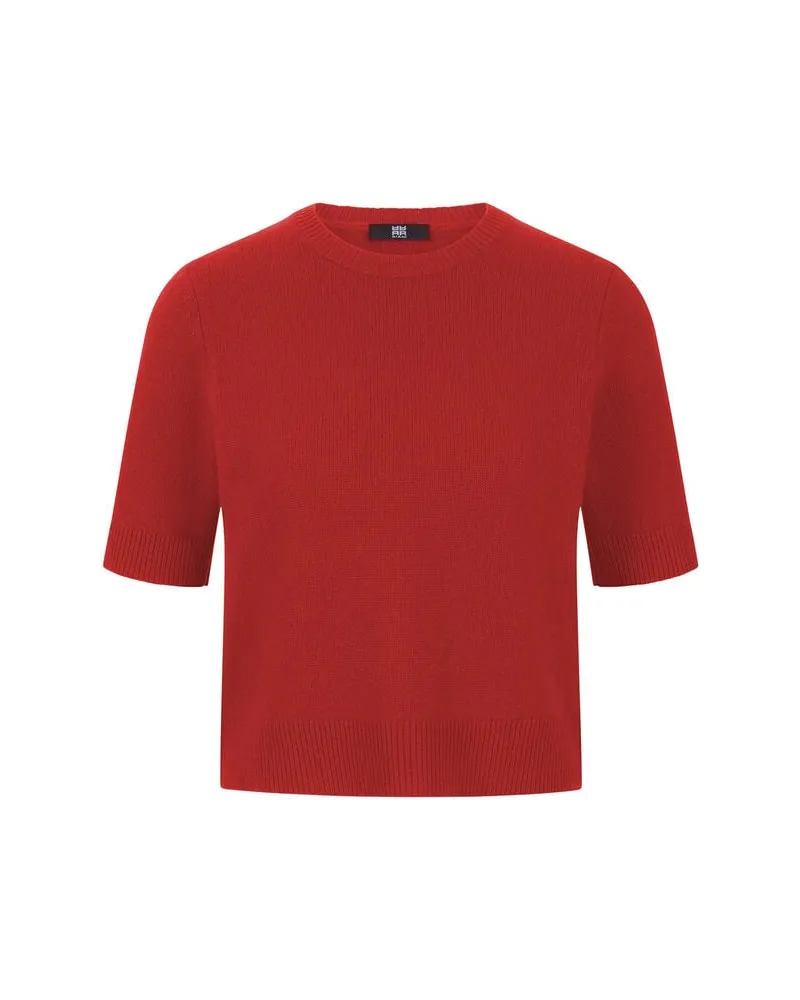 Riani Damen Strickpullover aus Merinowolle und Kaschmir Beere
