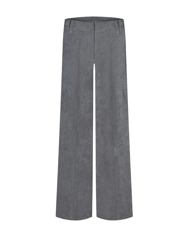 Cambio Damen Cordhose AMELIE Anthrazit