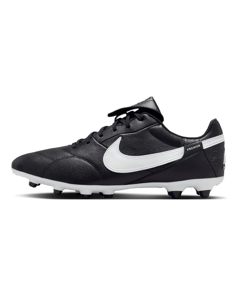 Nike Herren Fußballschuhe  Rasen THE NIKE PREMIER III FG Schwarz