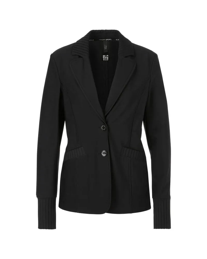 Marc Cain Damen Blazer aus Techno-Stretch Schwarz