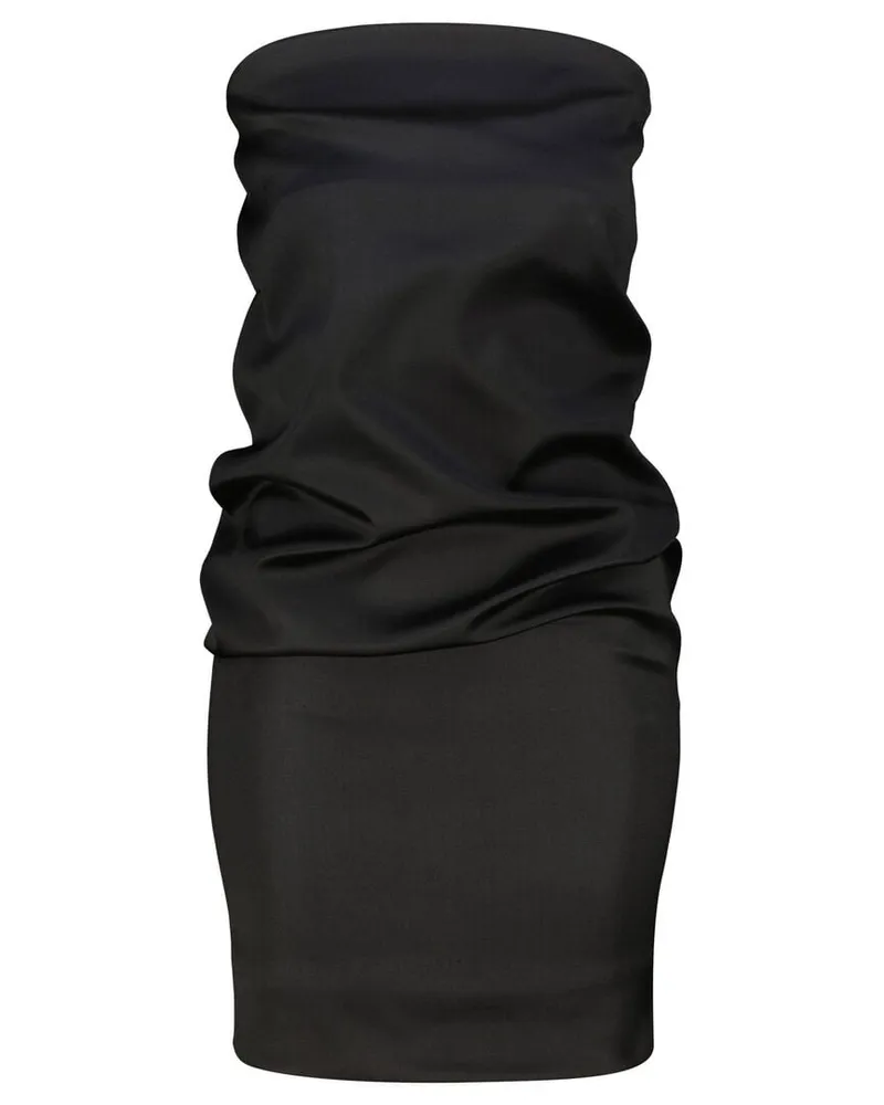 Saint Laurent Damen Bleistiftkleid Schwarz