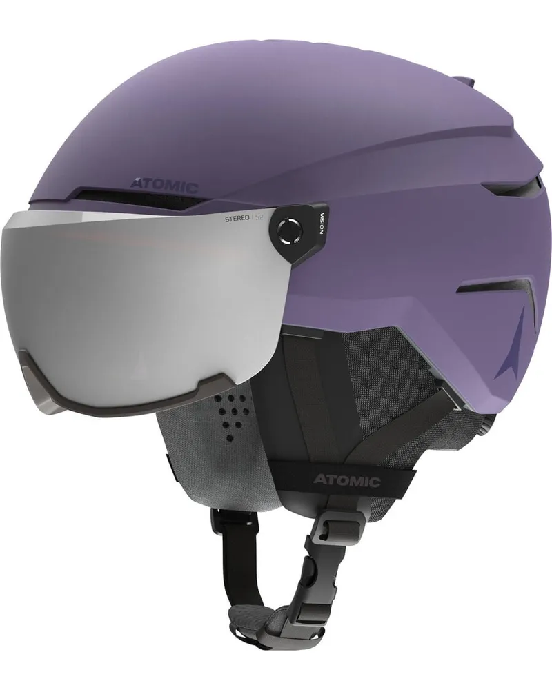 Atomic Skihelm SAVOR VISOR STEREO LIGHTPURPLE Viola