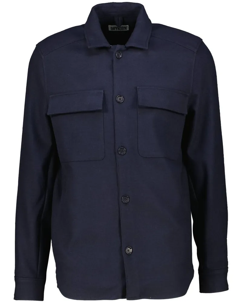 Drykorn Herren Overshirt SELTON Marine