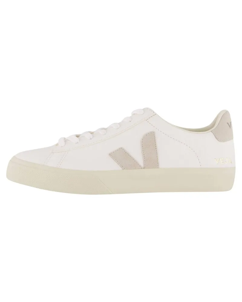 VEJA Herren Sneaker aus Leder CAMPO CHROMEFREE Weiss