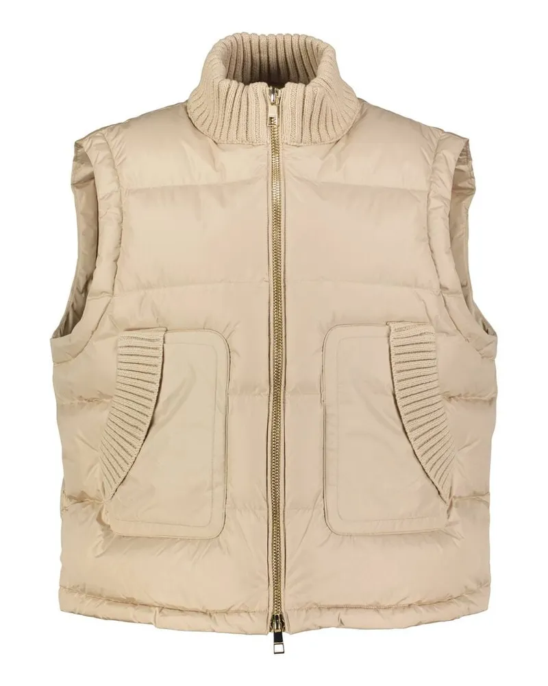 Rich&Royal Damen Daunenweste Nougat