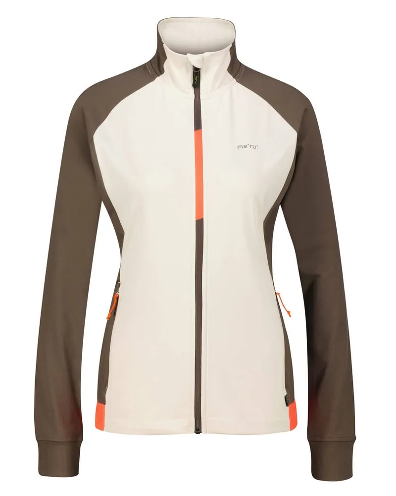 me°ru' Damen Fleecejacke MONTIJO Coffee