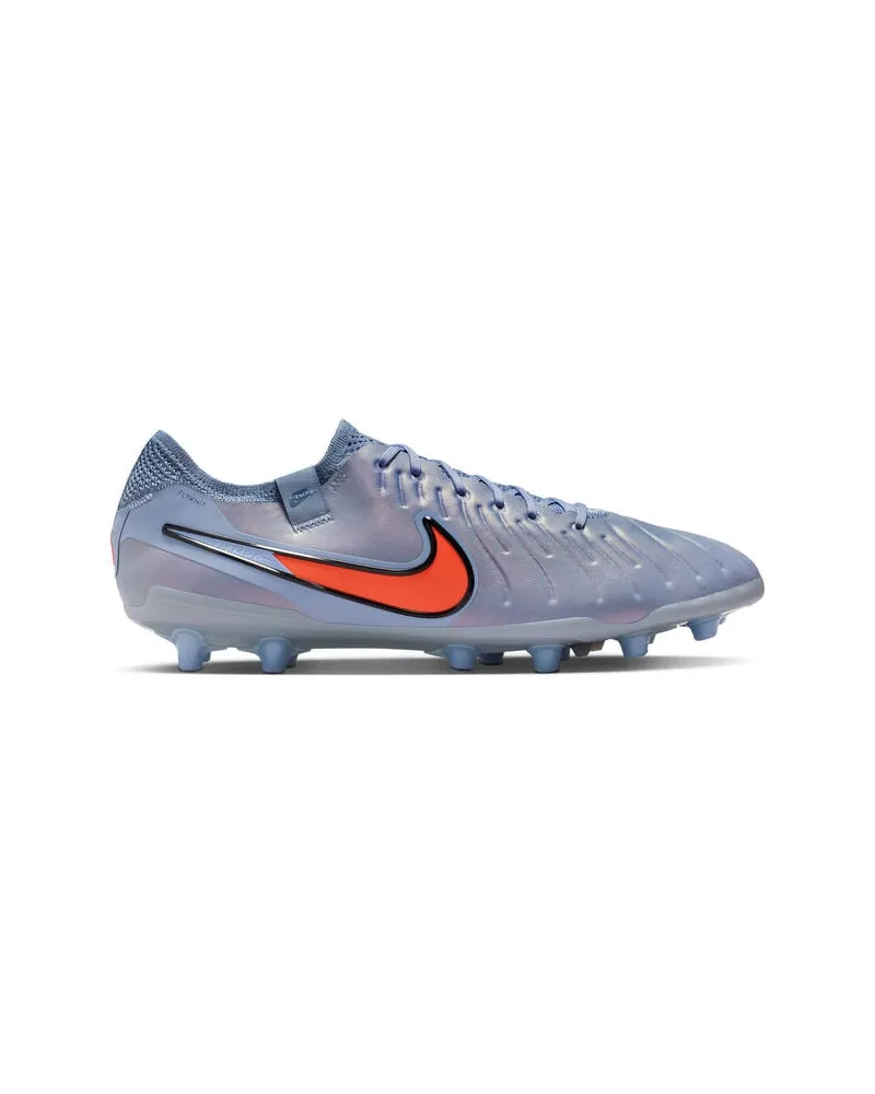 Nike Herren Fußballschuhe Kunstrasen TIEMPO LEGEND 10 ELITE AG Blau