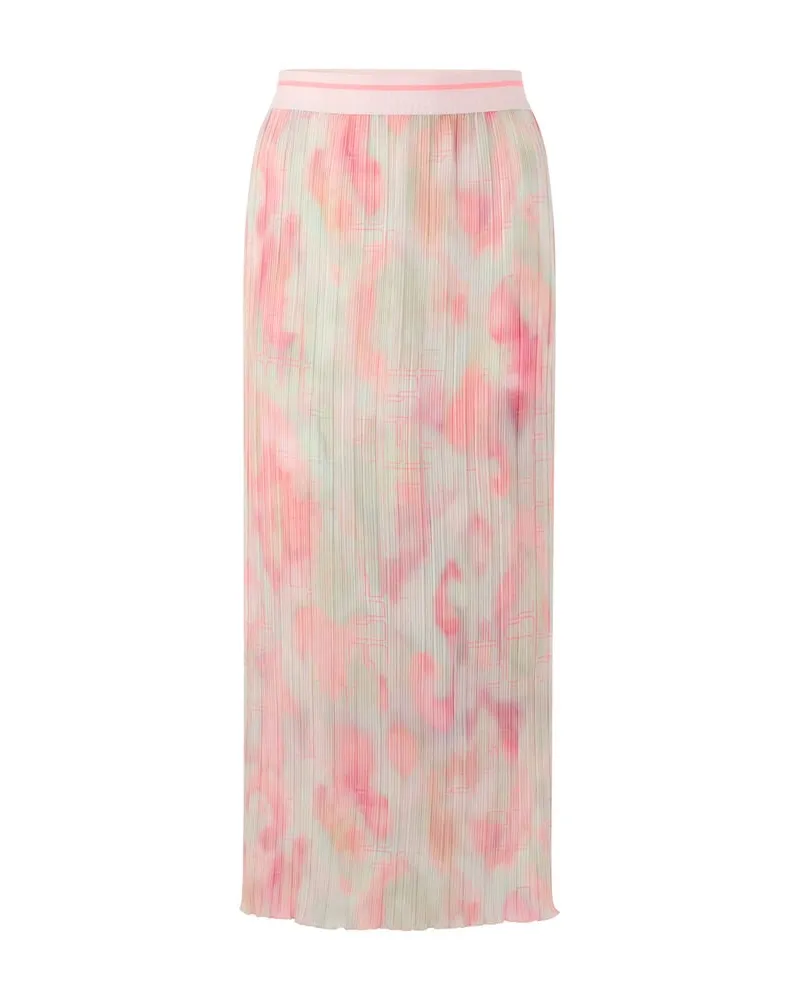 Marc Cain Damen Plissee-Rock Midi Rose
