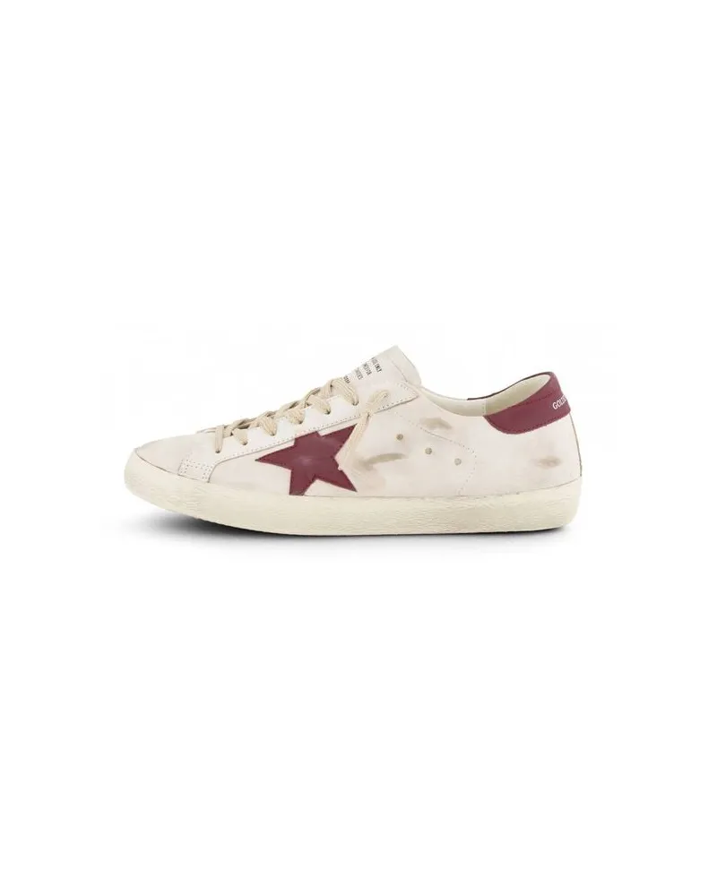Golden Goose Herren Sneaker SUPER STAR Weiss