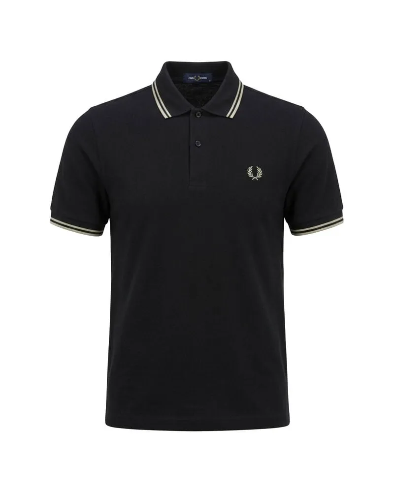 Fred Perry Herren Poloshirt M3600 THE TWIN TIPPED Navy
