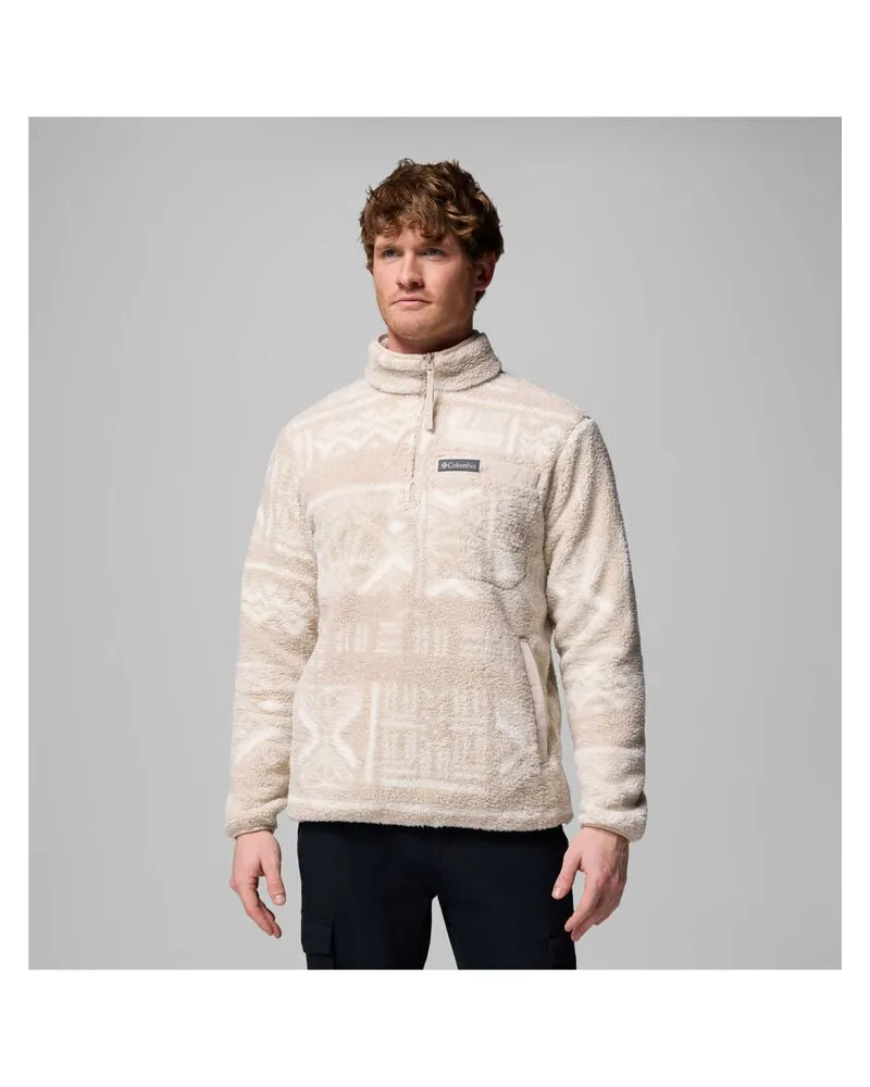 Columbia Sportswear Company Herren Fleecepullover RUGGED RIDGE HIGH PILE HALF ZIP Stone