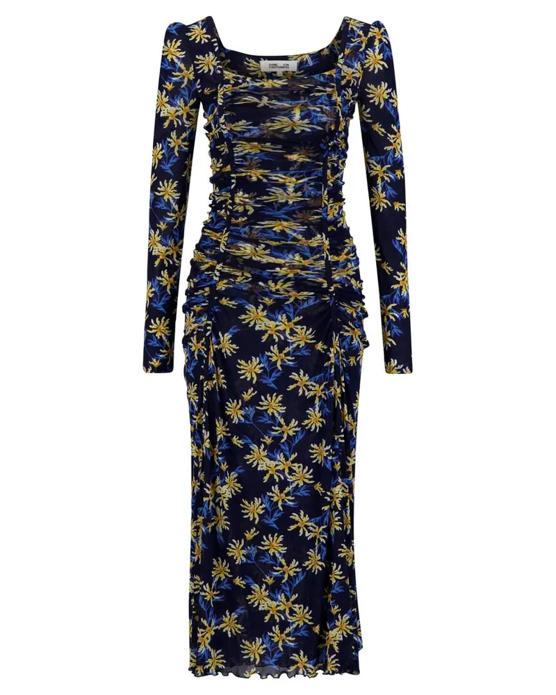 Diane von Furstenberg Damen Kleid DVF AMELIE DRESS Marine