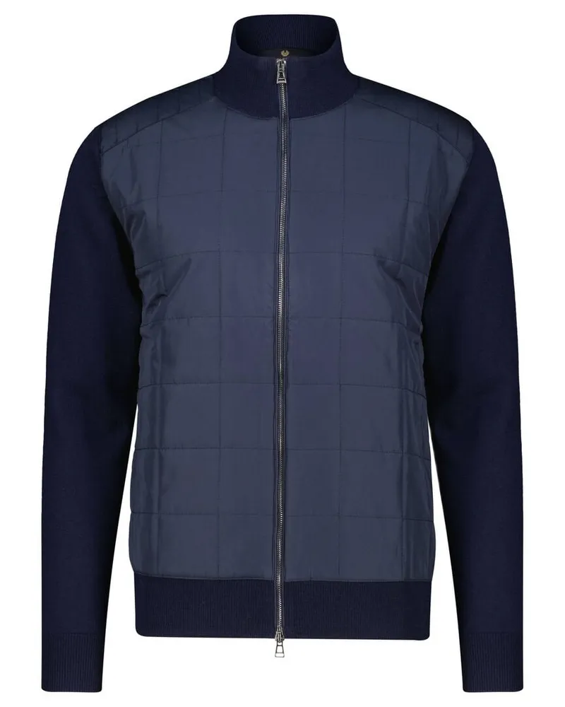 Belstaff Herren Strickjacke mit Wattierung KELBROOK Marine