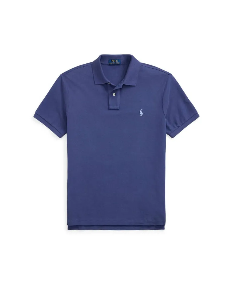 Ralph Lauren Herren Poloshirt Slim Fit Kurzarm Navy