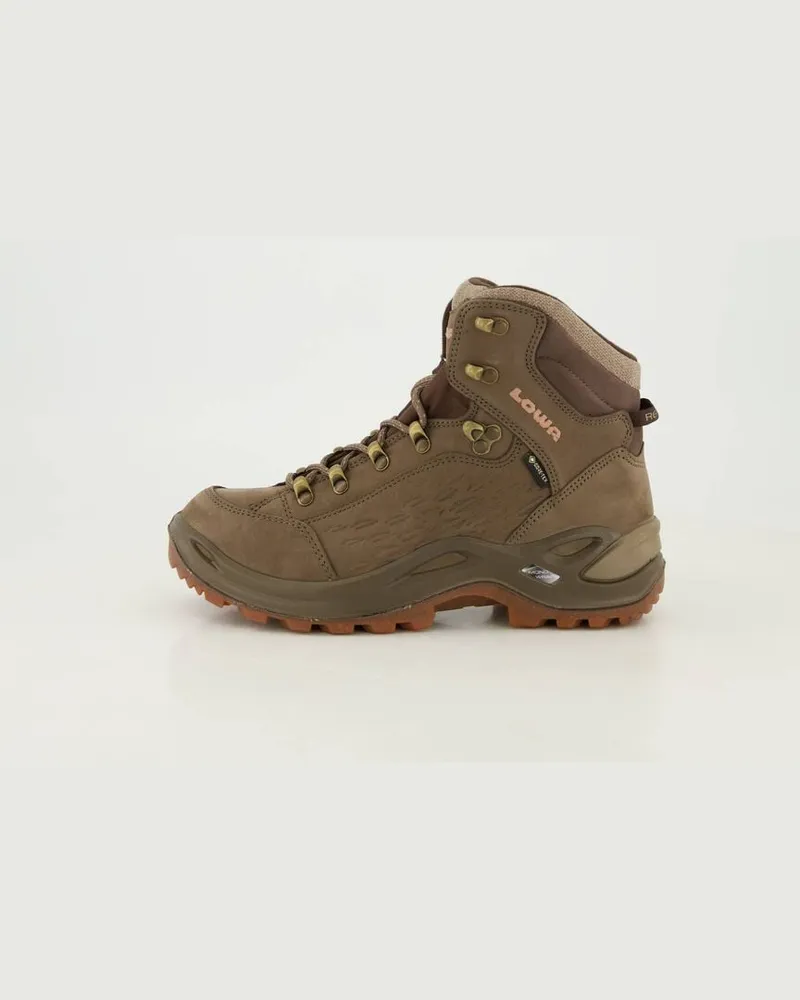 Lowa Damen Winterstiefel mit Leder RENEGADE WARM GTX MID Ws Stein