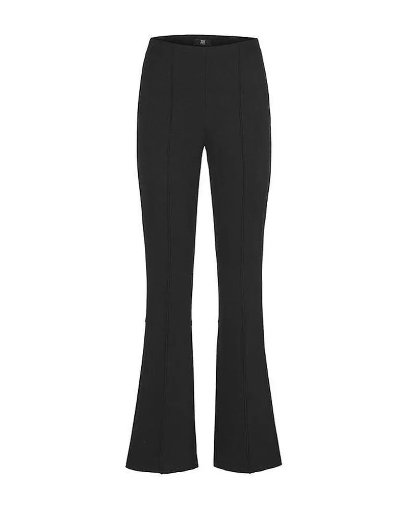 Riani Damen Hose SCUBA Slim Fit Schwarz